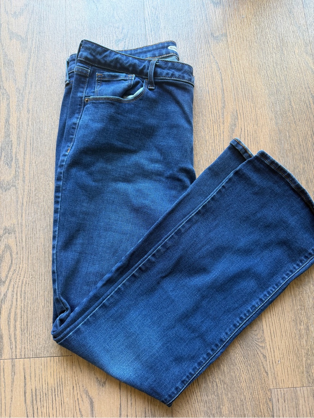 Old Navy Women's Boot Cut Jeans - Dark Blue
